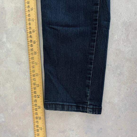 Democracy Jeans Women's 8 Ab Technology Ankle Blue Denim Slimming Skinny - Picture 8 of 9